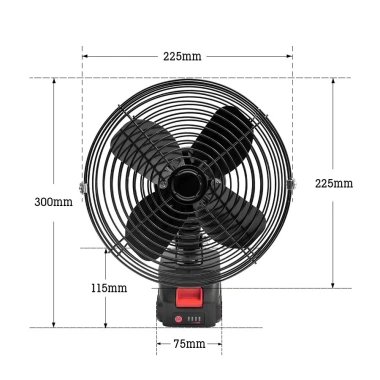 Quạt Tích Điện Lồng Sắt Đế Pin 4 Cánh Thép Sơn - Tiện Lợi, Giá Ưu Đãi 299k 6