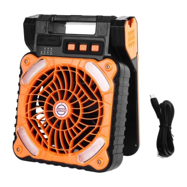 Quạt Tích Điện Sạc Năng Lượng Mặt Trời - Di Động, Tiết Kiệm, Chỉ 499.000₫