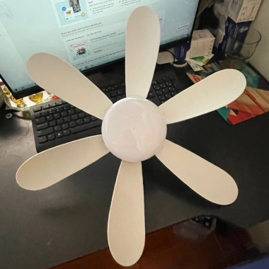 Quạt Trần 6 tích hợp đèn E27 40W - Điều khiển từ xa - Giá 223.000đ 3
