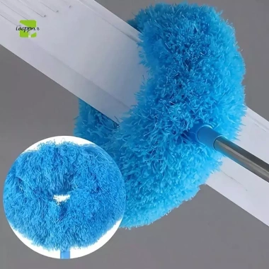 Quạt trần Tooppnn microfiber 80cm - Khăn lau bụi & bàn chải tái dùng, làm sạch nhà nhanh 2