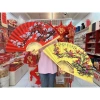 Quạt Trang Trí Tết Hoa Đào Cổ - Thiết Kế Sang Trọng, Giảm Giá Đến 150.000đ 8