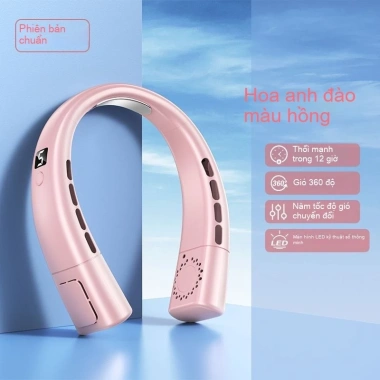 Quạt treo cổ di động USB không cánh, yên tĩnh, nhỏ gọn, đa chức năng - 153.300 VND 12 Quạt treo cổ di động USB không cánh, yên tĩnh, nhỏ gọn, đa chức năng - 153.300 VND 12