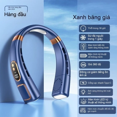 Quạt treo cổ di động USB không cánh, yên tĩnh, nhỏ gọn, đa chức năng - 153.300 VND 17 Quạt treo cổ di động USB không cánh, yên tĩnh, nhỏ gọn, đa chức năng - 153.300 VND 17