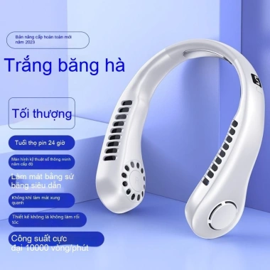 Quạt treo cổ di động USB không cánh, yên tĩnh, nhỏ gọn, đa chức năng - 153.300 VND 24 Quạt treo cổ di động USB không cánh, yên tĩnh, nhỏ gọn, đa chức năng - 153.300 VND 24