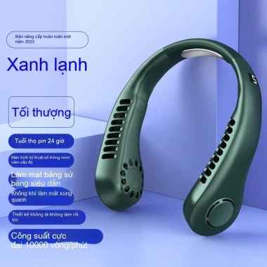 Quạt treo cổ di động USB không cánh, yên tĩnh, nhỏ gọn, đa chức năng - 153.300 VND 27 Quạt treo cổ di động USB không cánh, yên tĩnh, nhỏ gọn, đa chức năng - 153.300 VND 27