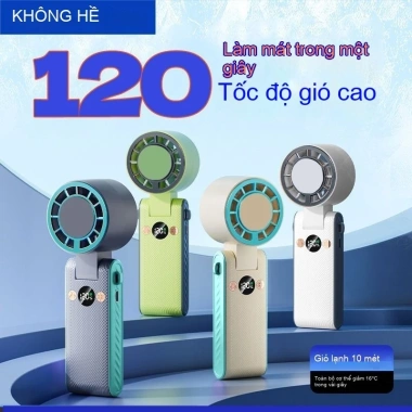 Quạt treo cổ gập lại mini USB, yên tĩnh 120 tốc độ, công suất cao, tiết kiệm năng lượng, chỉ 200.900₫ 2