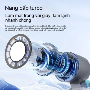 Quạt treo cổ gập lại mini USB, yên tĩnh 120 tốc độ, công suất cao, tiết kiệm năng lượng, chỉ 200.900₫ 6