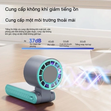 Quạt treo cổ gập lại mini USB, yên tĩnh 120 tốc độ, công suất cao, tiết kiệm năng lượng, chỉ 200.900₫ 8