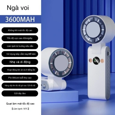 Quạt treo cổ gập lại mini USB, yên tĩnh 120 tốc độ, công suất cao, tiết kiệm năng lượng, chỉ 200.900₫ 11