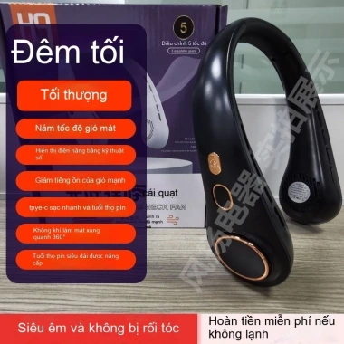 Quạt treo cổ sạc USB – Làm mát cho sinh viên, lớp học, ngoài trời, 142.800₫ 11 Quạt treo cổ sạc USB – Làm mát cho sinh viên, lớp học, ngoài trời, 142.800₫ 11