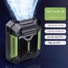 Quạt treo eo Đức, đèn LED và sạc USB, giảm giá mùa hè ngoài trời 200.200đ 11