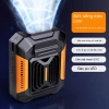 Quạt treo eo Đức, đèn LED và sạc USB, giảm giá mùa hè ngoài trời 200.200đ 12