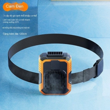 Quạt treo eo Đức, đèn LED và sạc USB, giảm giá mùa hè ngoài trời 200.200đ 13