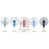 Quạt Treo Tường 2 Dây Senko TC1.626 – Gió Mạnh, Êm Ái, Ngẫu Nghiên, Giá 423.852 VND 6