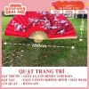 Quạt treo tường cỡ lớn - Quạt giấy in hình cành đào đón xuân, giảm giá 149.000