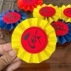 Quạt tròn giấy 12cm - Chữ trang trí quà Tết, giảm giá 20% chỉ 5.500 VND 2