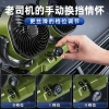 Quạt xe tải 24V công suất gió cao, hai đầu tắt tiếng 12V - chuyên dụng 4