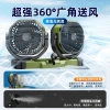 Quạt xe tải 24V công suất gió cao, hai đầu tắt tiếng 12V - chuyên dụng 6