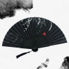 Quạt Xếp Cầm Tay Bằng Lụa Cán Gỗ Phối Tua Rua Chất Lượng Cao Phong Cách Trung Hoa Giá Ưu Đãi 58.512 VND 6