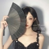 Quạt xếp cầm tay nan tre đen - Đạo cụ chụp ảnh Trung Nhật, phụ kiện múa cổ trang, chỉ 56.000₫