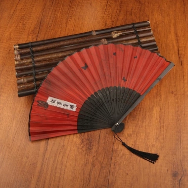 Quạt Xếp Cầm Tay Trung Hoa - Quạt Cổ Trang Chụp Ảnh, Phụ Kiện Hán Phục Áo Dài 49k 5 Quạt Xếp Cầm Tay Trung Hoa - Quạt Cổ Trang Chụp Ảnh, Phụ Kiện Hán Phục Áo Dài 49k 5