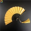 Quạt Xếp Mini 4 inch Giấy Mạ Vàng Xanh Lá Đậm - Gấp Gọn Tiện Dụng, Nhiều Màu, Giá 101k 2