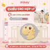 Quây Cũi Nhựa Gấp Gọn PAKEY Khủng Long Màu - An Toàn, Bảo Hành Trọn Đời 2