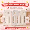 Quây Cũi Nhựa Gấp Gọn PAKEY Khủng Long Màu - An Toàn, Bảo Hành Trọn Đời 3