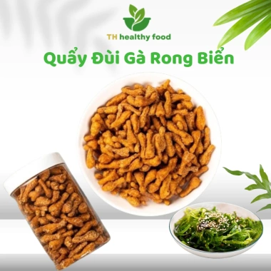 Quẩy Đùi Gà Rong Biển 500g TH Healthy Food Giòn Tan Thơm Ngon Giá 29.000đ