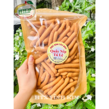 Quẩy Nếp Tú Lệ - Hạt Nếp Đậm Đà, Giòn Tan, Giá Ưu Đãi 168.000₫ 2