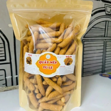 Quẩy nếp Tú Lệ ít đường, ráo dầu giòn rụm 500g - Giá chỉ 96.000đ, giảm mạnh 8