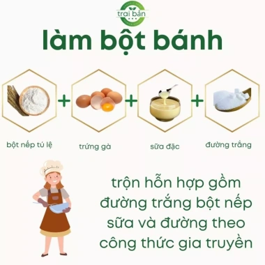 Quẩy Nếp Tú Lệ Viên 1kg Đặc sản Yên Bái – Thơm ngon, bổ dưỡng, giảm giá 65k 3