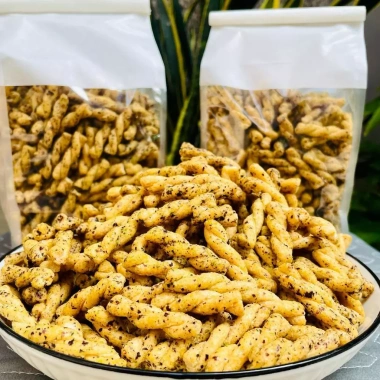 Quẩy Rong Biển 1kg Xoắn Thơm Ngon Ròn Rụm - Ăn Vặt HươngSu Food Giá 40.000