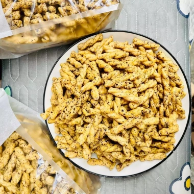 Quẩy Rong Biển 1kg Xoắn Thơm Ngon Ròn Rụm - Ăn Vặt HươngSu Food Giá 40.000