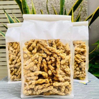 Quẩy Rong Biển 1kg Xoắn Thơm Ngon Ròn Rụm - Ăn Vặt HươngSu Food Giá 40.000