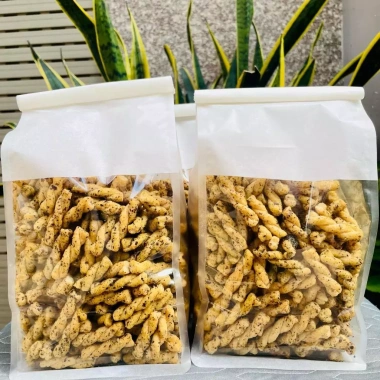 Quẩy Rong Biển 1kg Xoắn Thơm Ngon Ròn Rụm - Ăn Vặt HươngSu Food Giá 40.000