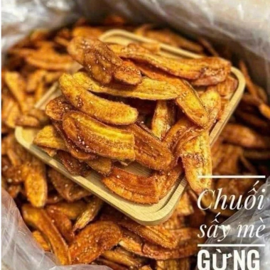 Quẩy Xoắn Đường Vặn Thừng - Chuối Sấy Ngon Đậm Đà 1kg Giá Ưu Đãi 50.000₫
