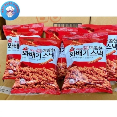 Quẩy xoắn Hàn Quốc snack ăn vặt giá ưu đãi 32.200₫, ship nhanh TP Hà Nội