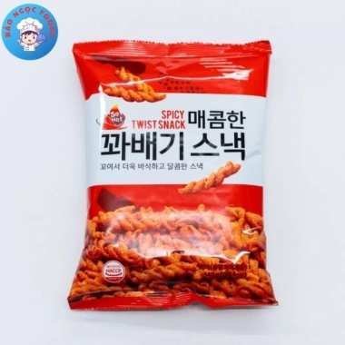 Quẩy xoắn Hàn Quốc snack ăn vặt giá ưu đãi 32.200₫, ship nhanh TP Hà Nội 9 Quẩy xoắn Hàn Quốc snack ăn vặt giá ưu đãi 32.200₫, ship nhanh TP Hà Nội 9