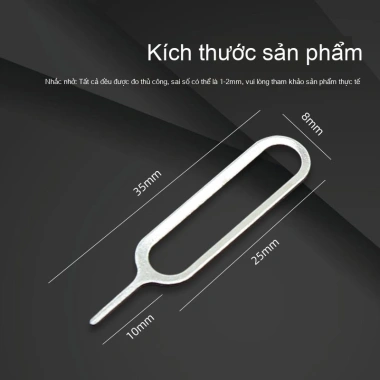 Que Chọc Sim Inox Mạ Kẽm Đa Dụng - Phù Hợp Apple iPhone 16/15/14/13 Pro Max, OPPO, Huawei, Samsung, Giá Chỉ 6.500đ 5 Que Chọc Sim Inox Mạ Kẽm Đa Dụng - Phù Hợp Apple iPhone 16/15/14/13 Pro Max, OPPO, Huawei, Samsung, Giá Chỉ 6.500đ 5