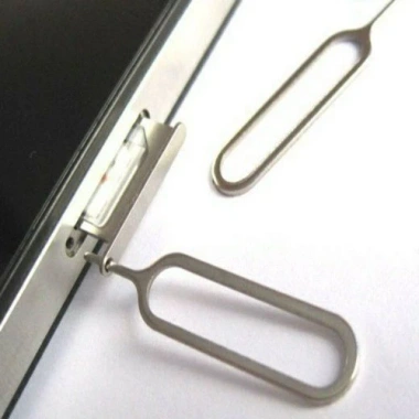 Que Chọc Sim Inox Mạ Kẽm Đa Dụng - Phù Hợp Apple iPhone 16/15/14/13 Pro Max, OPPO, Huawei, Samsung, Giá Chỉ 6.500đ