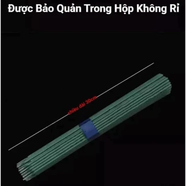 Que hàn MONQIQI xanh 2.0mm dài 300mm, chuyên dụng cho vật liệu mỏng, mối hàn mịn chắc, giảm giá 82.000 VND 5