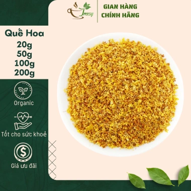Quế Hoa sấy khô 200g - Hoa Quế, Hoa Mộc thơm ngon, trà thảo mộc Treesy, giá chỉ 69k