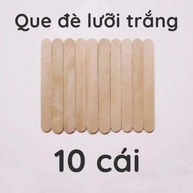 Que kem đa màu, que đè lưỡi nhiều màu làm mô hình, lọ hoa, lọ cắm bút handmade giá 20.000 10