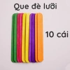 Que kem đa màu, que đè lưỡi nhiều màu làm mô hình, lọ hoa, lọ cắm bút handmade giá 20.000 11