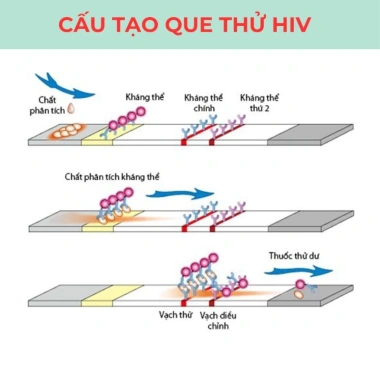 Que test HIV và giang mai Abbott HIV/Syphilis Duo chính hãng - Độ chính xác cao, dễ sử dụng, giá chỉ 74.400₫ 3