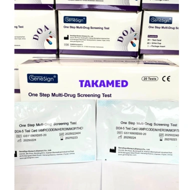 Que test ma túy 5 chân Genesign - Phát hiện codein, heroin, cần sa tại nhà, chỉ 35.000đ