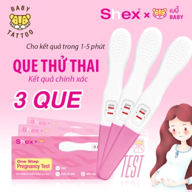 Que Thử Thai Một Bước BABY TATTOO - Không Chạm, An Toàn, Đúng Chuẩn, Hiệu Quả, 100k Giá Gốc 129k 8