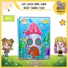 Quiet Book Ngôi nhà của bé Pink Mermaid House - Sách Im Lặng Phát Triển Kỹ Năng, Giá Ưu Đãi 140.000 VNĐ