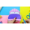 Quiet Book Ngôi nhà của bé Pink Mermaid House - Sách Im Lặng Phát Triển Kỹ Năng, Giá Ưu Đãi 140.000 VNĐ 8